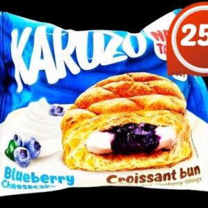 KARUZO 25% OFF  BLUEBERRY & CHEESE CROISS BUN 82 GRMS