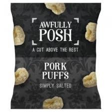 AWFULLY POSH PORK PUFFS 30 GRMS
