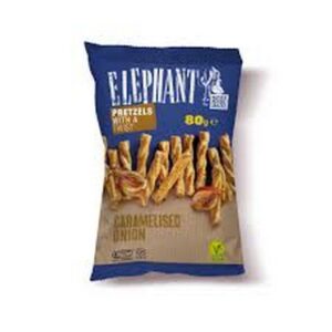 ELEPHANT TWISTS CRMLSD ONIONS 80 GRMS