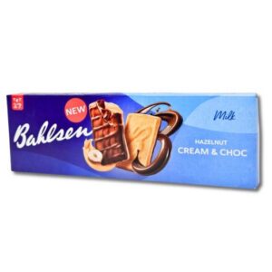 BAHLSEN HAZELNUT CREAM CHOC MILK 100 GRMS