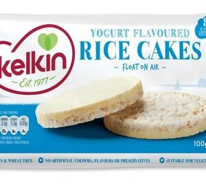 KELKIN RICE CAKES YOGHURT 100 GRMS