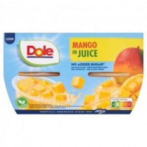 DOLE MANGO IN JUICE NO ADDED SUGAR 113 GRMS