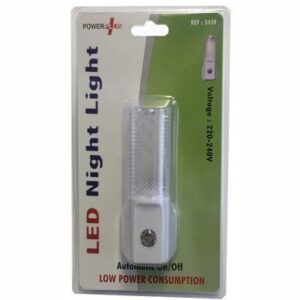 POWER PLUS NIGHT LIGHT AUTO LED PLUG IN