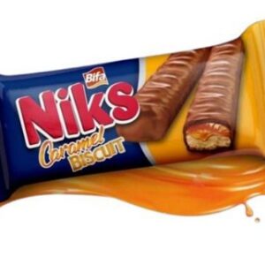 BIFA NIKS CHOC + CARAMEL BISC 50 GRMS