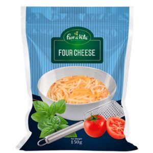 FIOR DI VITA 4 CHEESES SHREDDED 150 GRMS