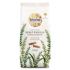 BIONA SPELT FUSILLI 500 GRMS