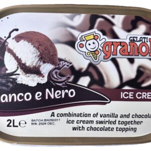 GELATI GRANOLA BIANCO E NERO 2 LTR