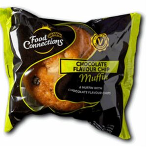 FOOD CONNECTIONS CHOC CHIP UNTOPPED MUFFIN 92 GRMS