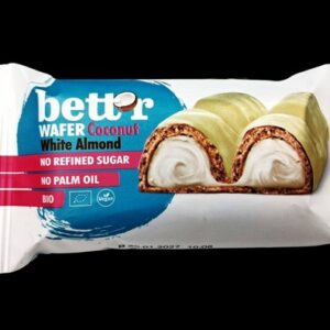 BETT`R WAFER COCONUT ALMOND 33 GRMS