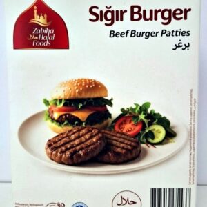 ZABIHA BEEF BURGER 400 GRMS