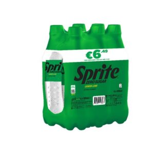 SPRITE ZERO €6.49 PACK 6X500 ML