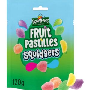 ROWNTREES F PSTL SQUIDGERS PCH 120 GRMS