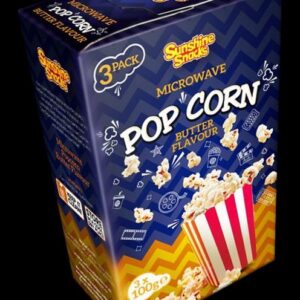 SUNSHINE SNACKS MICROWAVE POPCORN BUTTER 150 GRMS