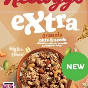 KELLOGGS EXTRA NUTS & SEEDS 400 GRMS