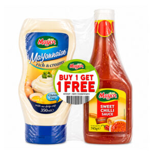 MAYOR MAYO+SWEET CHILI FREE 2X550 GRMS