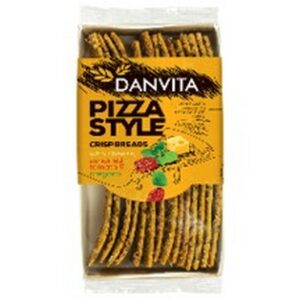 DANVITA PIZZA CHEESE SUNDRIEDTOM 130 GRMS