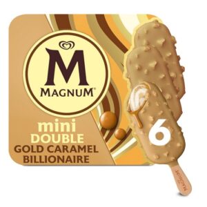 ALGIDA MAGNUM MINI DOUBLE CAR ALM & BILLIONAIRE M/P 6X