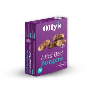 OLLYS MINI BEEF BURGERS 500 GRMS