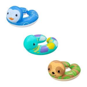 BESTWAY ASST/3 - FLOATIN FRIENDS SPLIT SWIM TUBE 4X