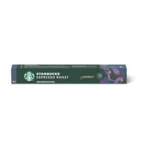 STARBUCKS ESPRESSO ROAST X 10PODS 55 GRMS