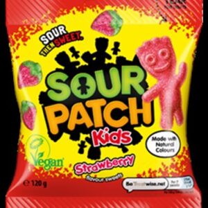 SOUR PATCH STRAWBERRY 120 GRMS