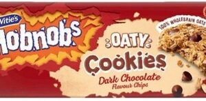 MCVITIES HOBNOBS COOKIES DARK CHOC 155 GRMS