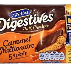 MCVITIES DIGESTIVES MILK CHOCO CARAMEL 109 GRMS