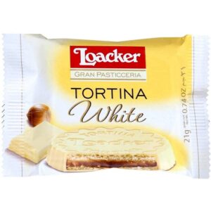 LOACKER TORTINA WHITE 21 GRMS