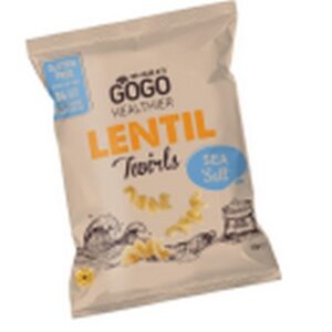 MR RILEYS LENTIL TWIRLS SEA SALT 45 GRMS