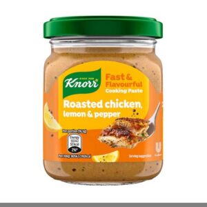 KNORR ROASTED CHICKEN, LEMON AND PEPPER PASTE 156 ML