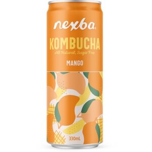 NEXBA KOMBUCHA MANGO SF 330 ML