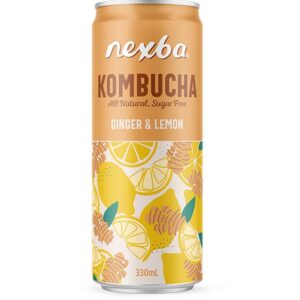 NEXBA KOMBUCHA LEM&GIN SF 330 ML