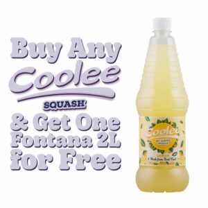 COOLEE LEMON NO ADDED SUGAR 1 LTR