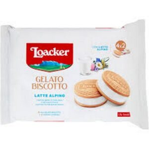 LOACKER GELATO ALPINE MILK 264 GRMS