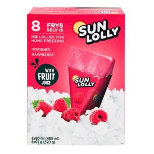 SUNLOLLY RASPBERRY 8X60 ML