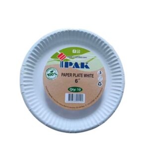 IPAK PLATES PAPER PARTY 15CM 6'' 10 PCS.