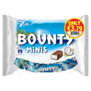 BOUNTY MINIS €3.79 227 GRMS